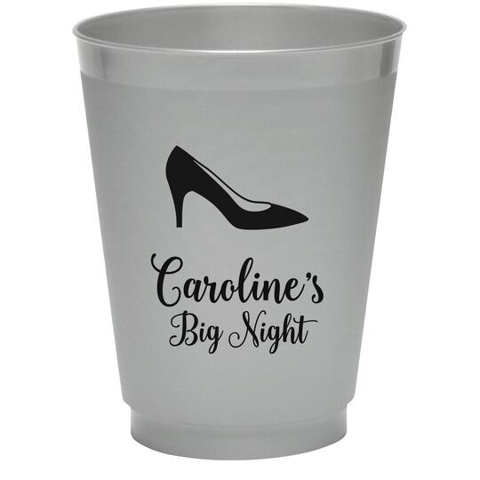 High Heeled Shoe Colored Shatterproof Cups